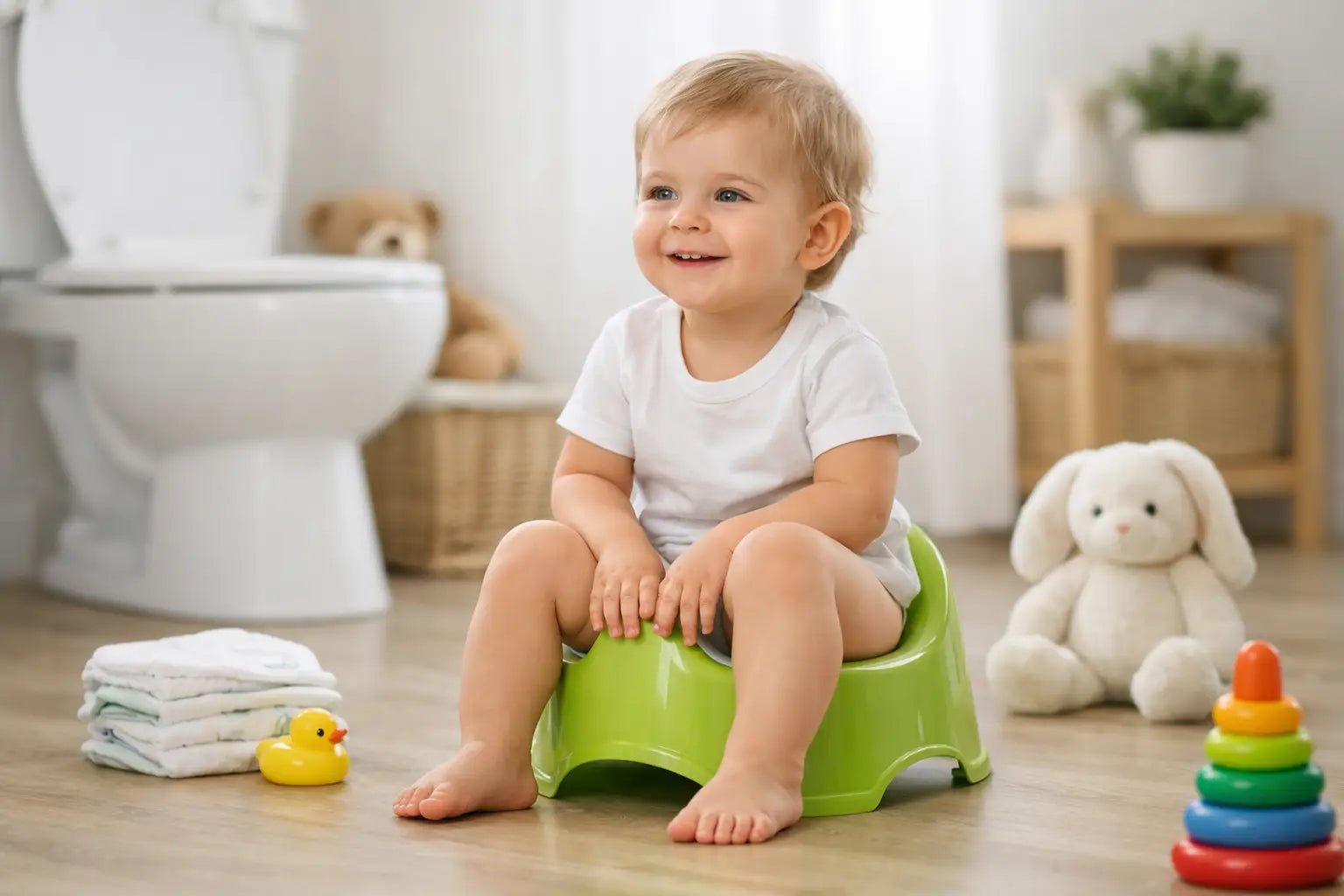 ¿A qué edad usar orinal? Señales para empezar - BEBABI