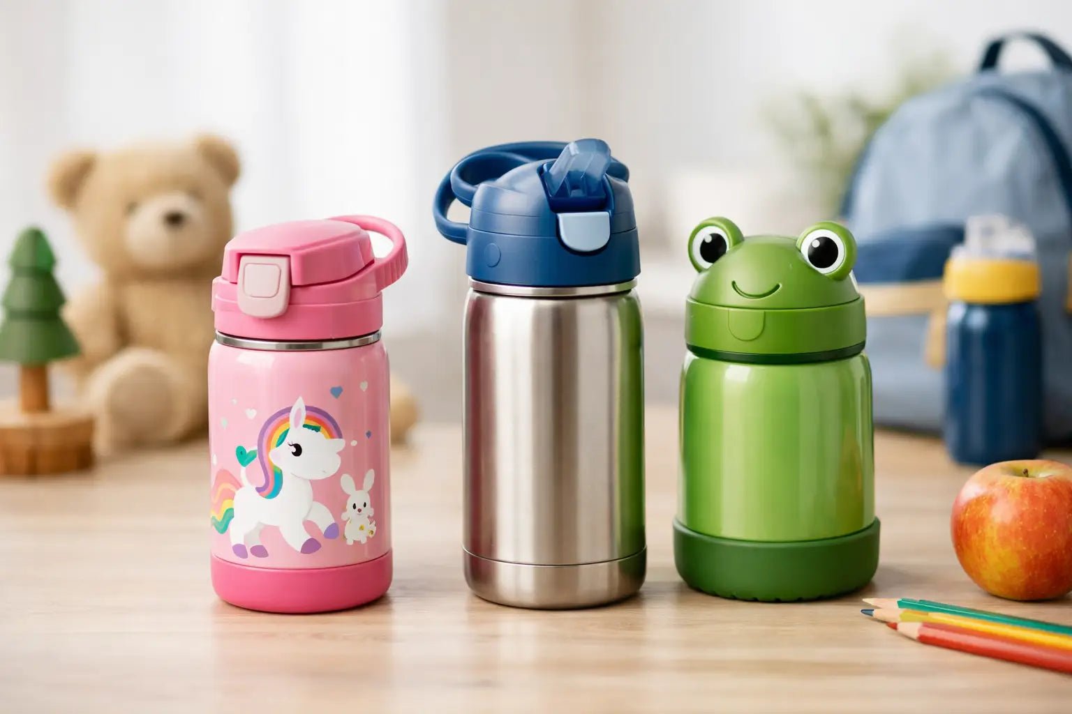 Botella infantil de acero inoxidable: cómo elegir - BEBABI