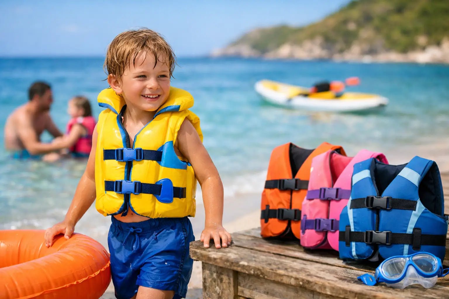 Chaleco flotador para niños: cómo elegirlo - BEBABI