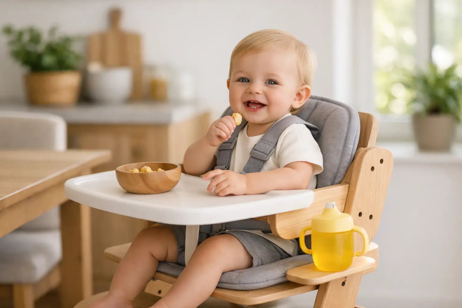 Cómo elegir una trona evolutiva para tu bebé - BEBABI