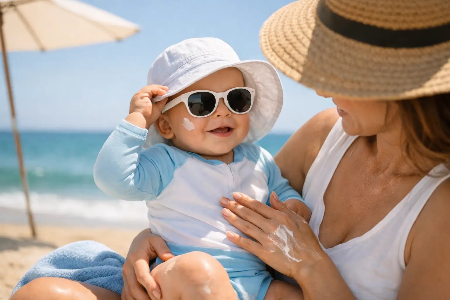 Cómo proteger al bebé del sol sin complicarse - BEBABI