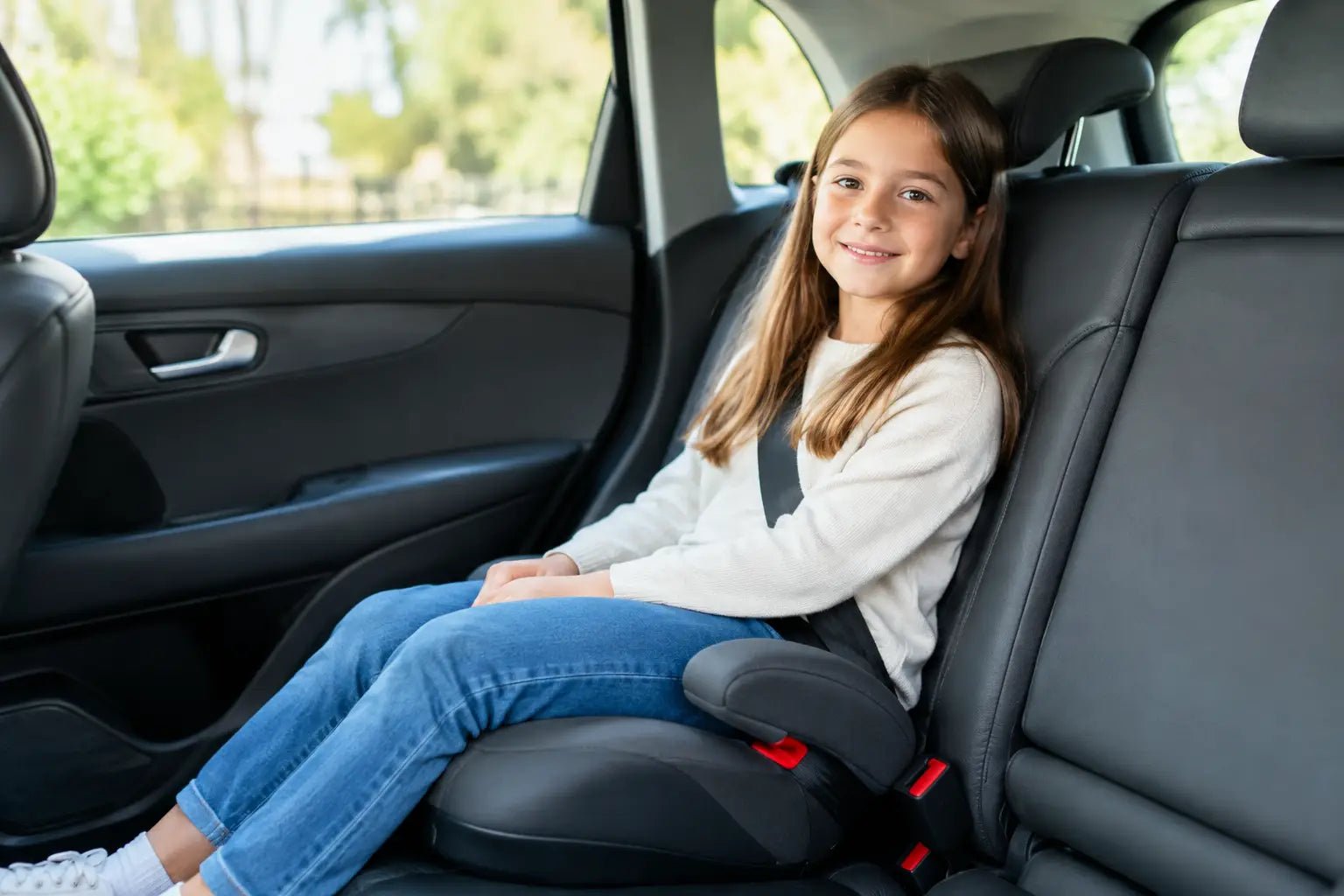 Cuándo usar asiento elevador infantil en el coche - BEBABI