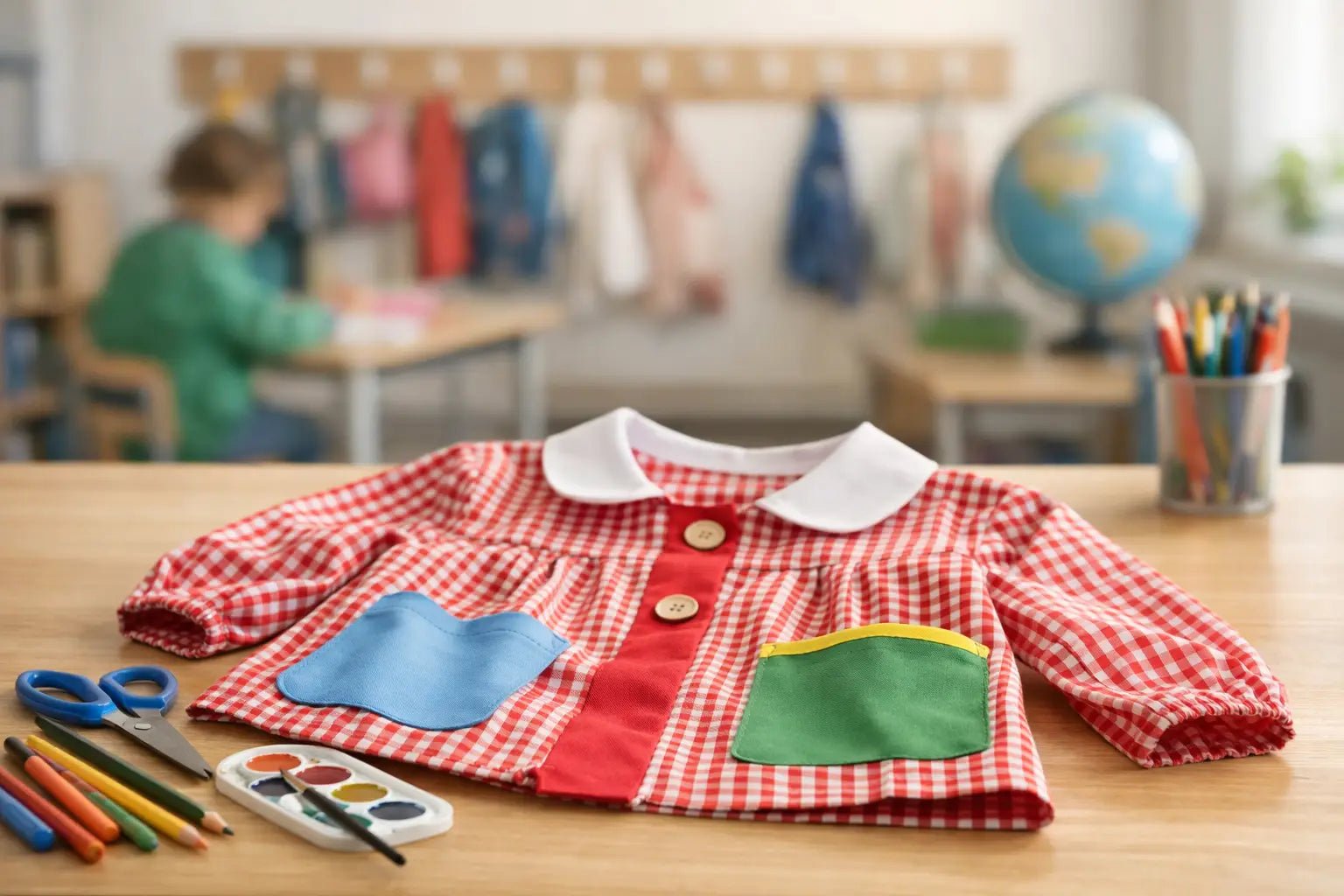 Delantal infantil escolar: cómo elegirlo bien - BEBABI