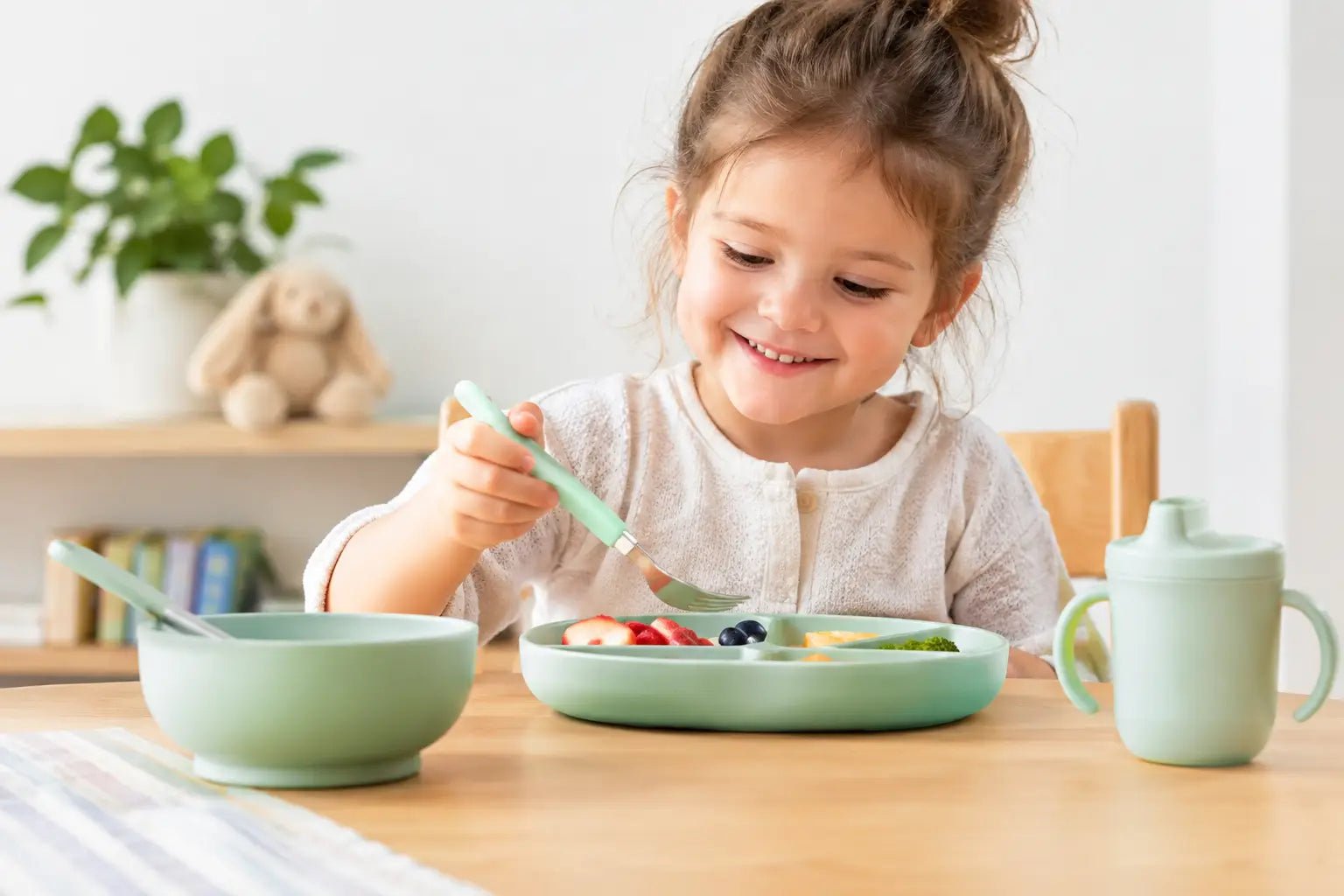 Guía para elegir vajilla infantil sin dudas - BEBABI