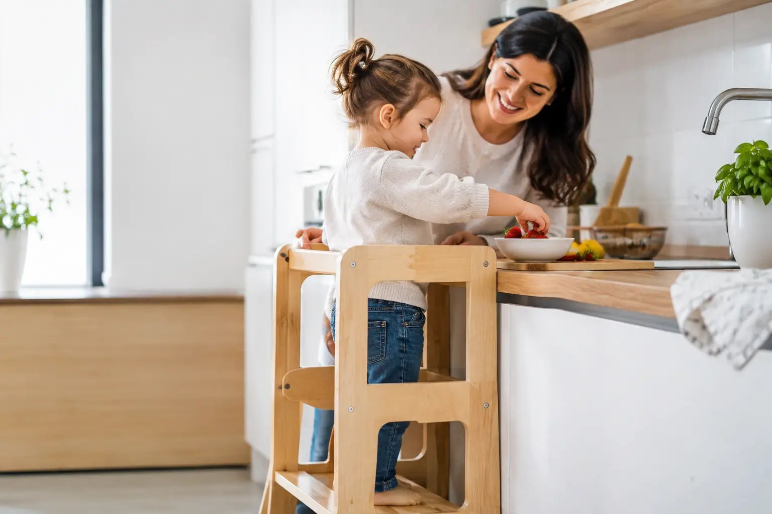 ¿Qué edad usar torre de aprendizaje con seguridad? - BEBABI