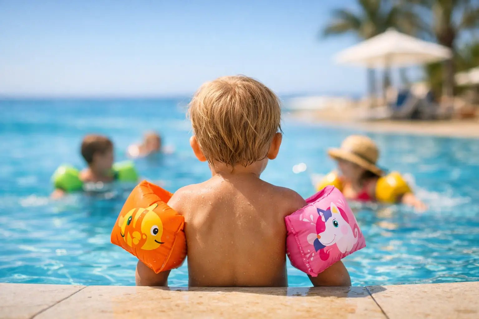 Review de manguitos flotadores infantiles - BEBABI