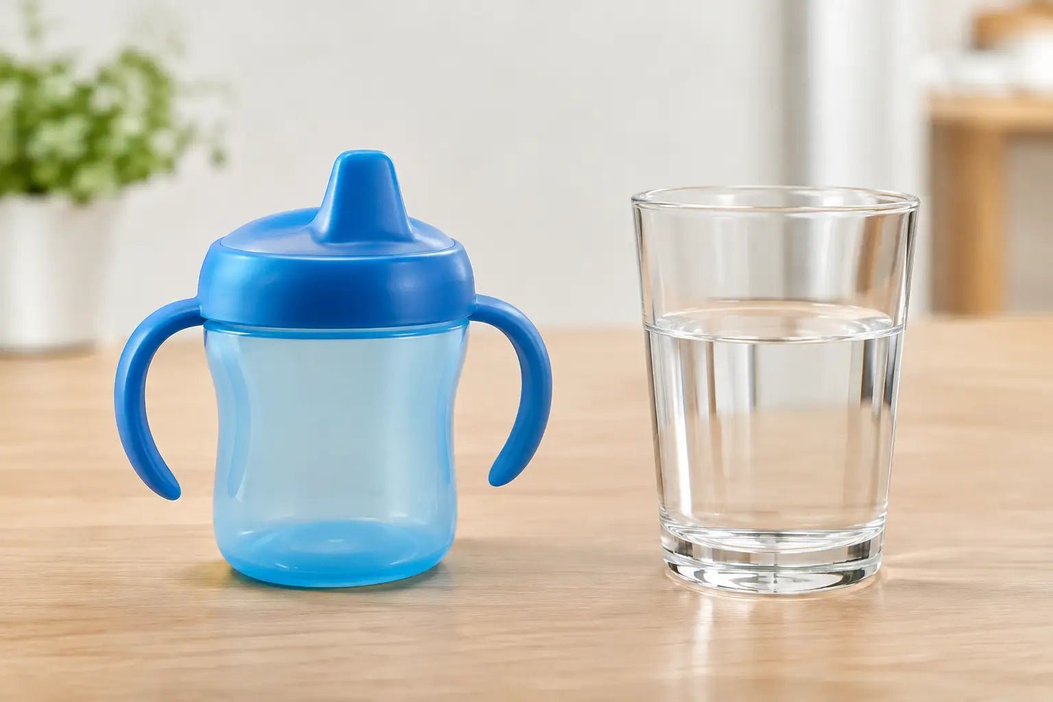 Vaso antiderrame versus vaso abierto: cuál elegir - BEBABI