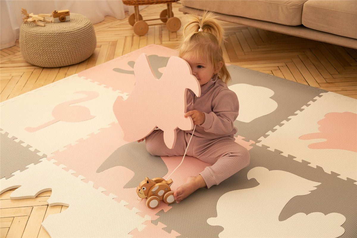 ALFOMBRA PUZLE XXL AFRICA 180X180 - MINI MUNDO