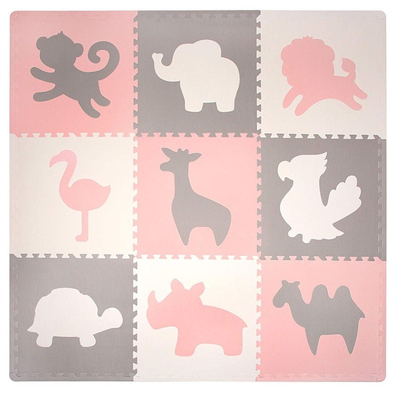 ALFOMBRA PUZLE XXL AFRICA 180X180 - MINI MUNDO