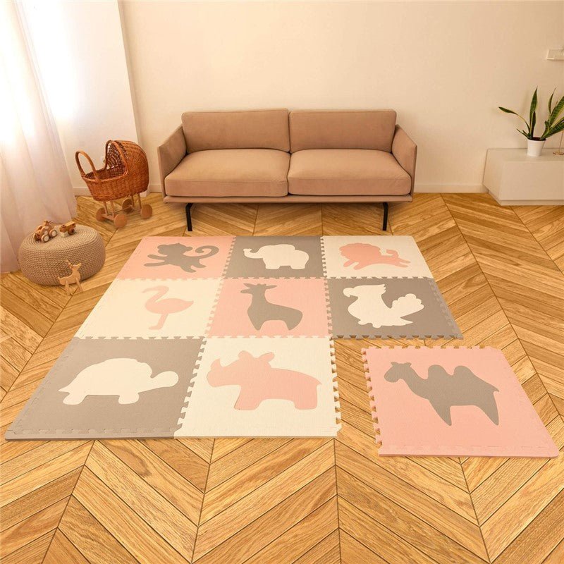 ALFOMBRA PUZLE XXL AFRICA 180X180 - MINI MUNDO