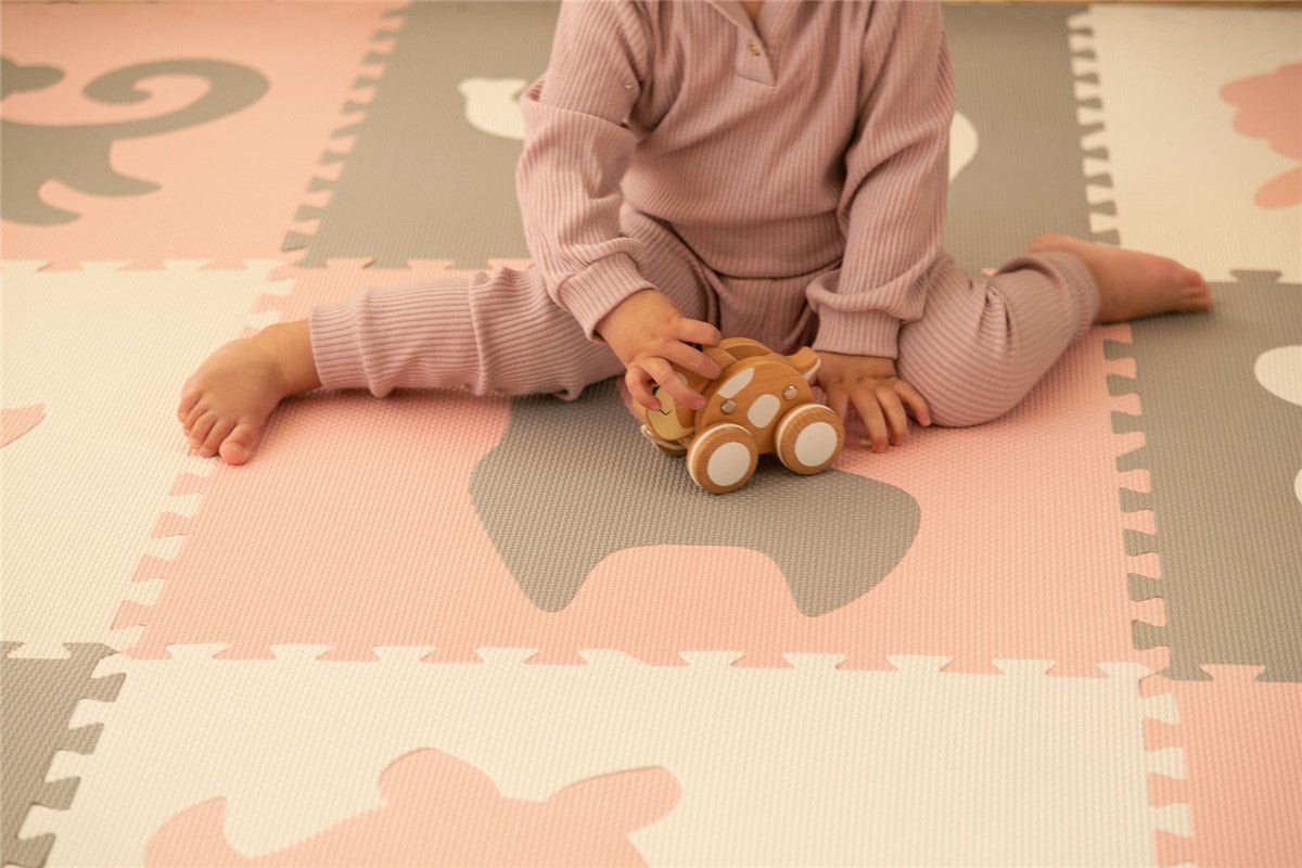 ALFOMBRA PUZLE XXL AFRICA 180X180 - MINI MUNDO