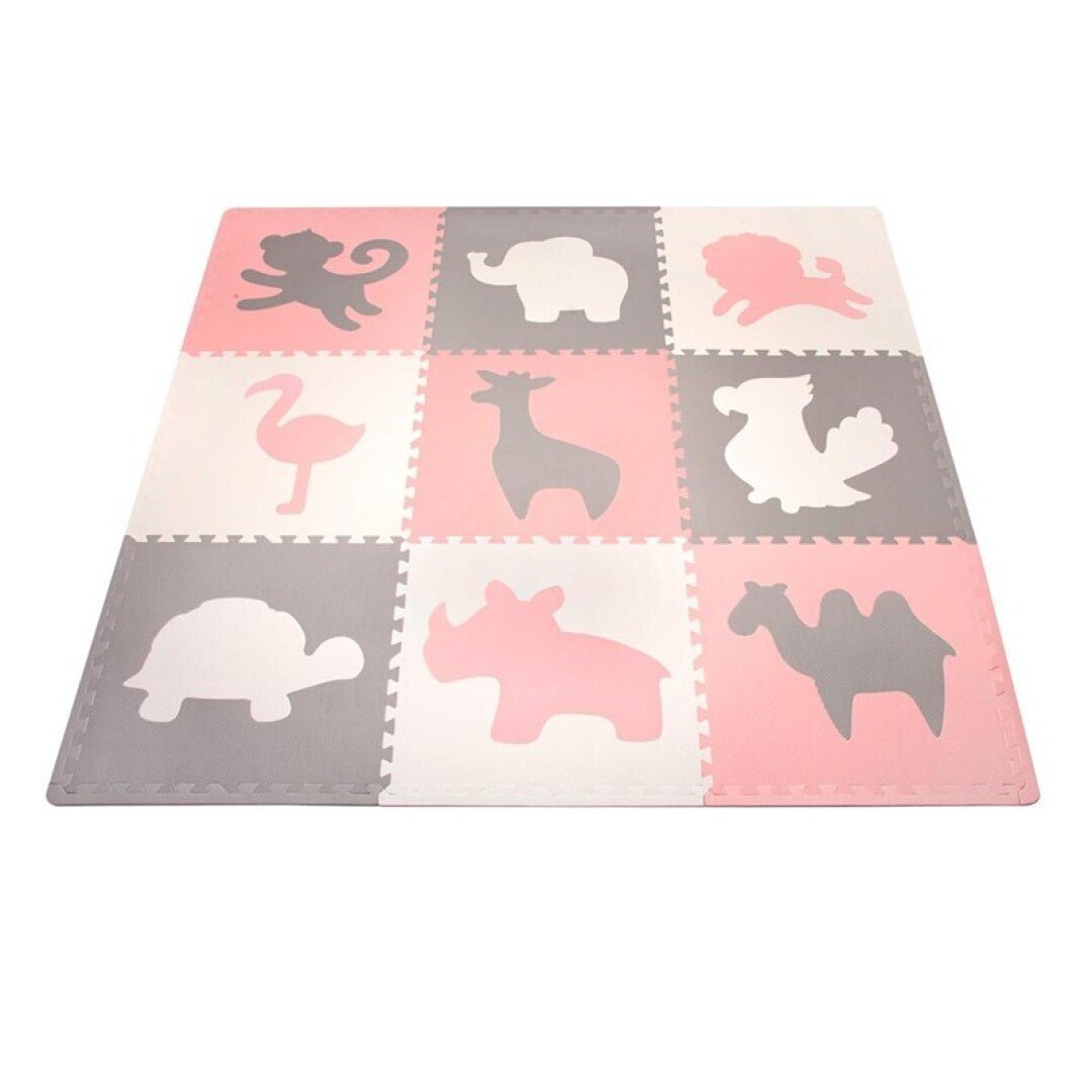 ALFOMBRA PUZLE XXL AFRICA 180X180 - MINI MUNDO