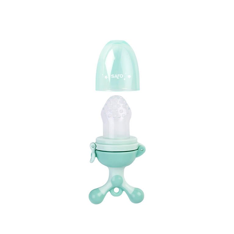 Alimentador silicona "Aliment - Up" menta - MINI MUNDO