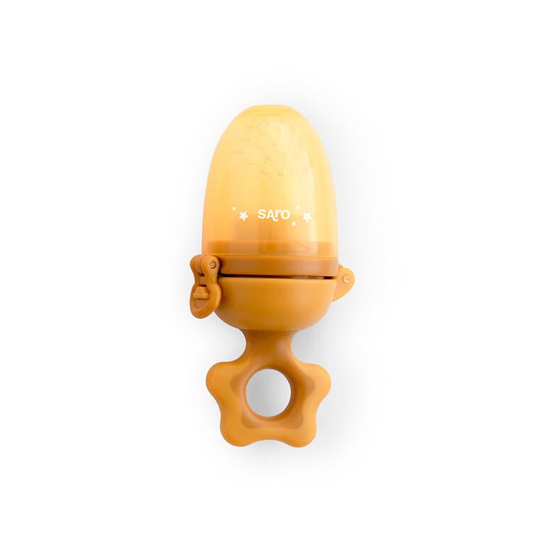 Alimentador silicona "Aliment - Up" mostaza - MINI MUNDO