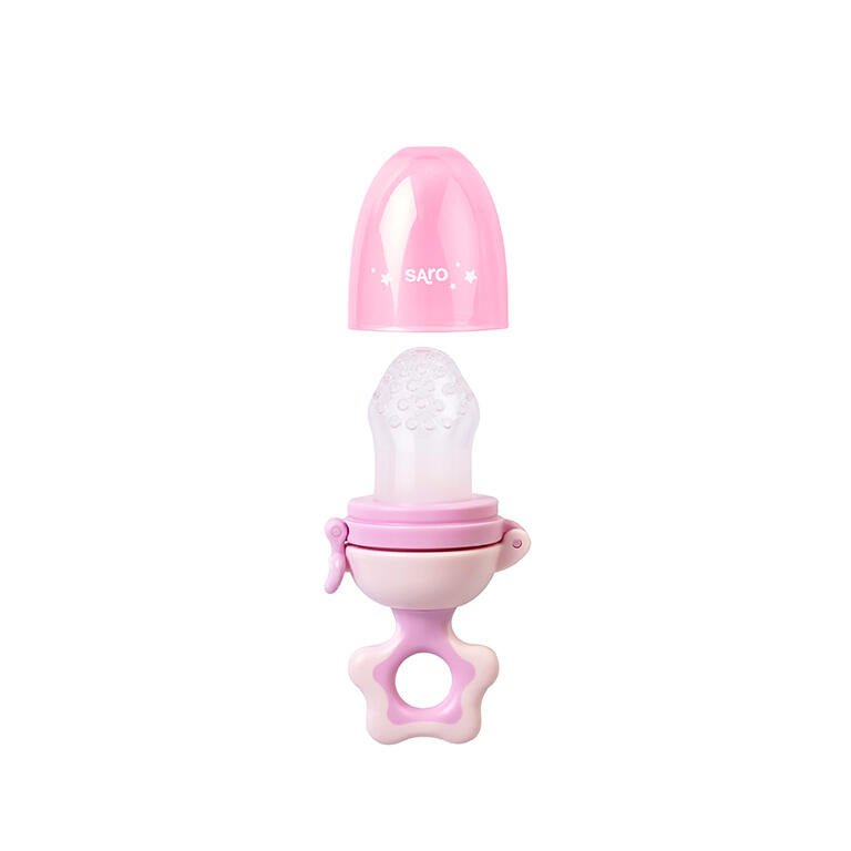 Alimentador silicona "Aliment - Up" rosa - MINI MUNDO