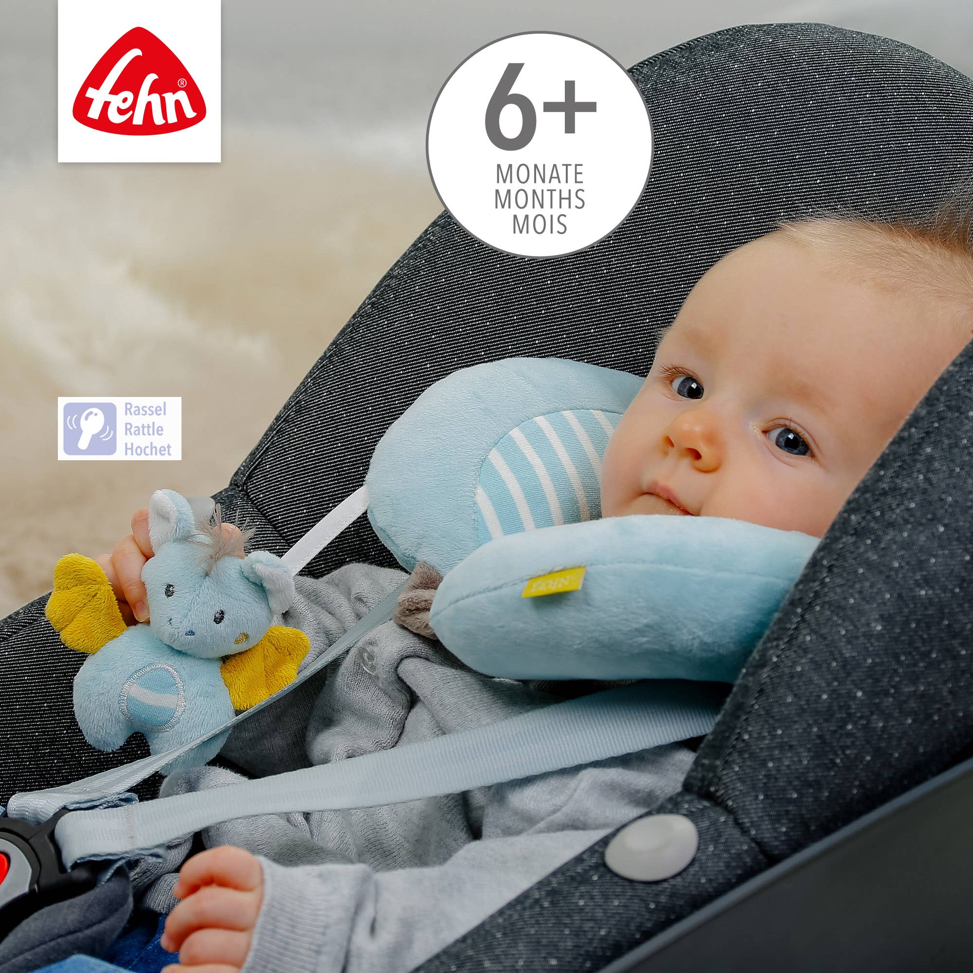 Almohada de viaje - murciélago - MINI MUNDO