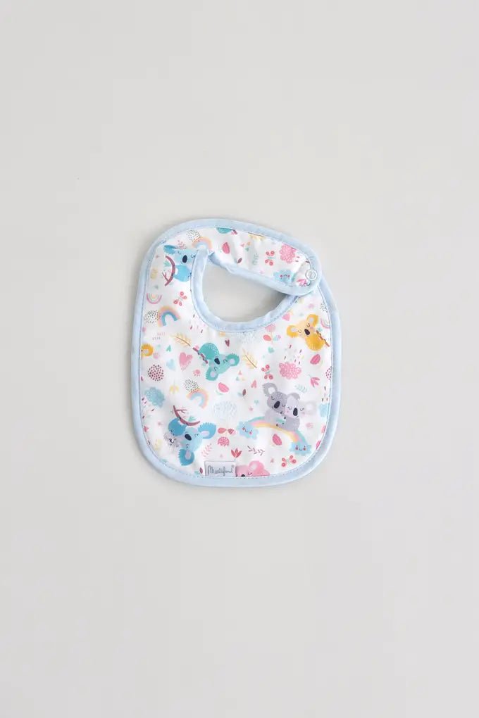Babero de rizo rectangular - koalas (6 piezas) - MINI MUNDO