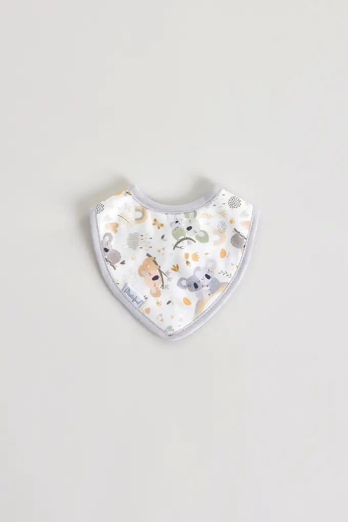 Babero de rizo tipo bandana - koalas (6 piezas) - MINI MUNDO