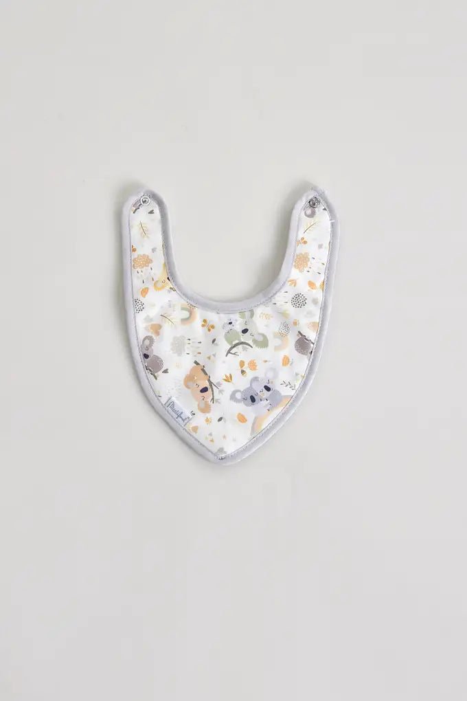 Babero de rizo tipo bandana - koalas (6 piezas) - MINI MUNDO
