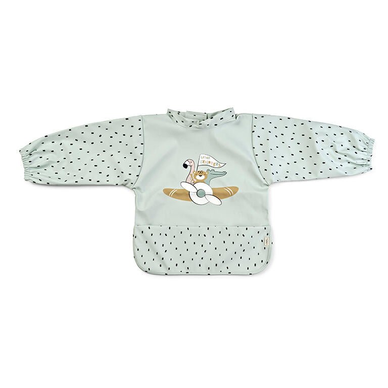 Babero impermeable mangas "Little Explorers" - MINI MUNDO