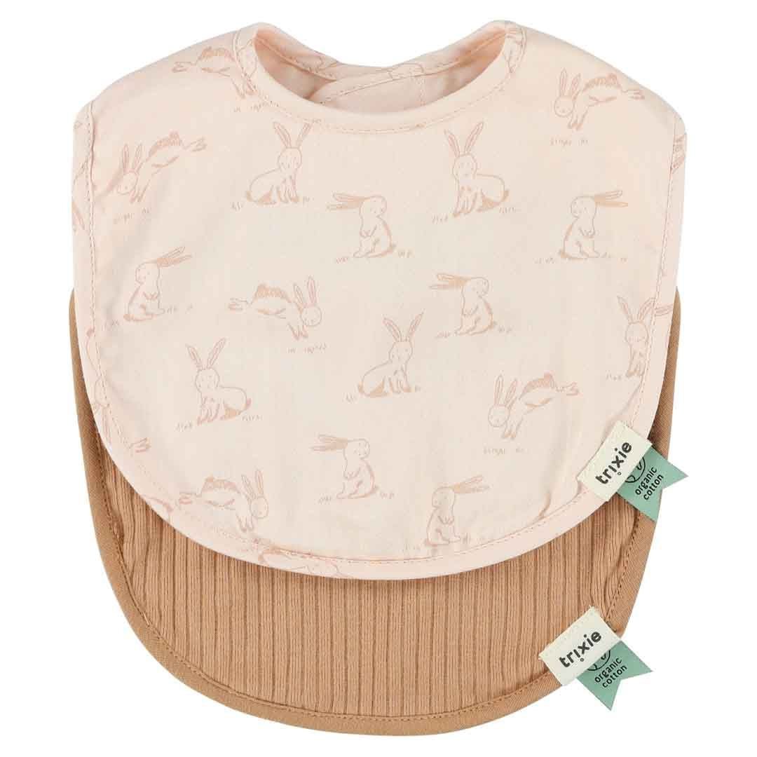 Babero recién nacido 2 - pack mix - Rosy Rabbit - MINI MUNDO