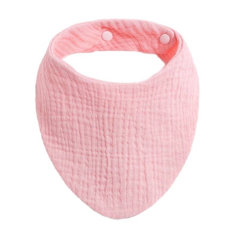 Babero "seca babitas" Rosa salmón - MINI MUNDO