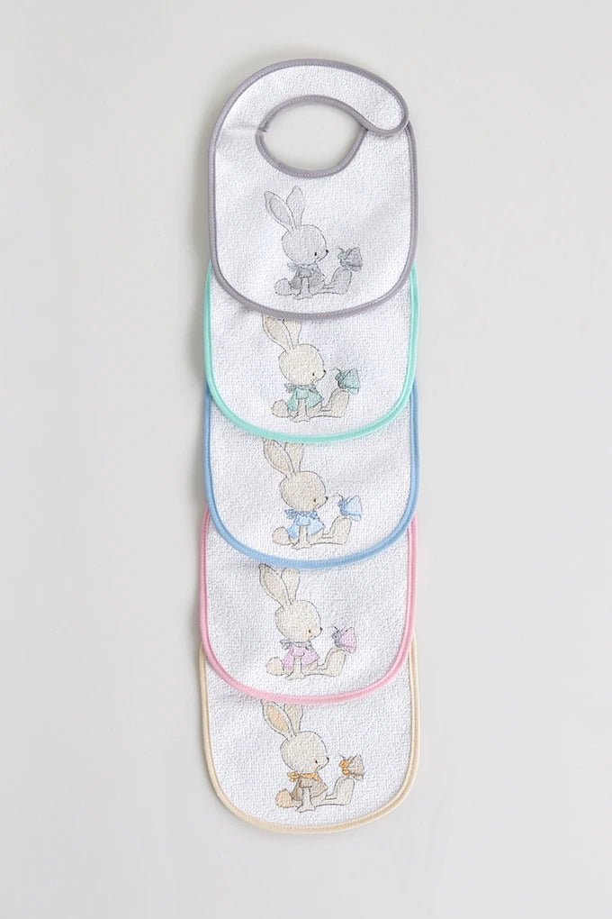 Baberos impermeables (pack de 5) - MINI MUNDO