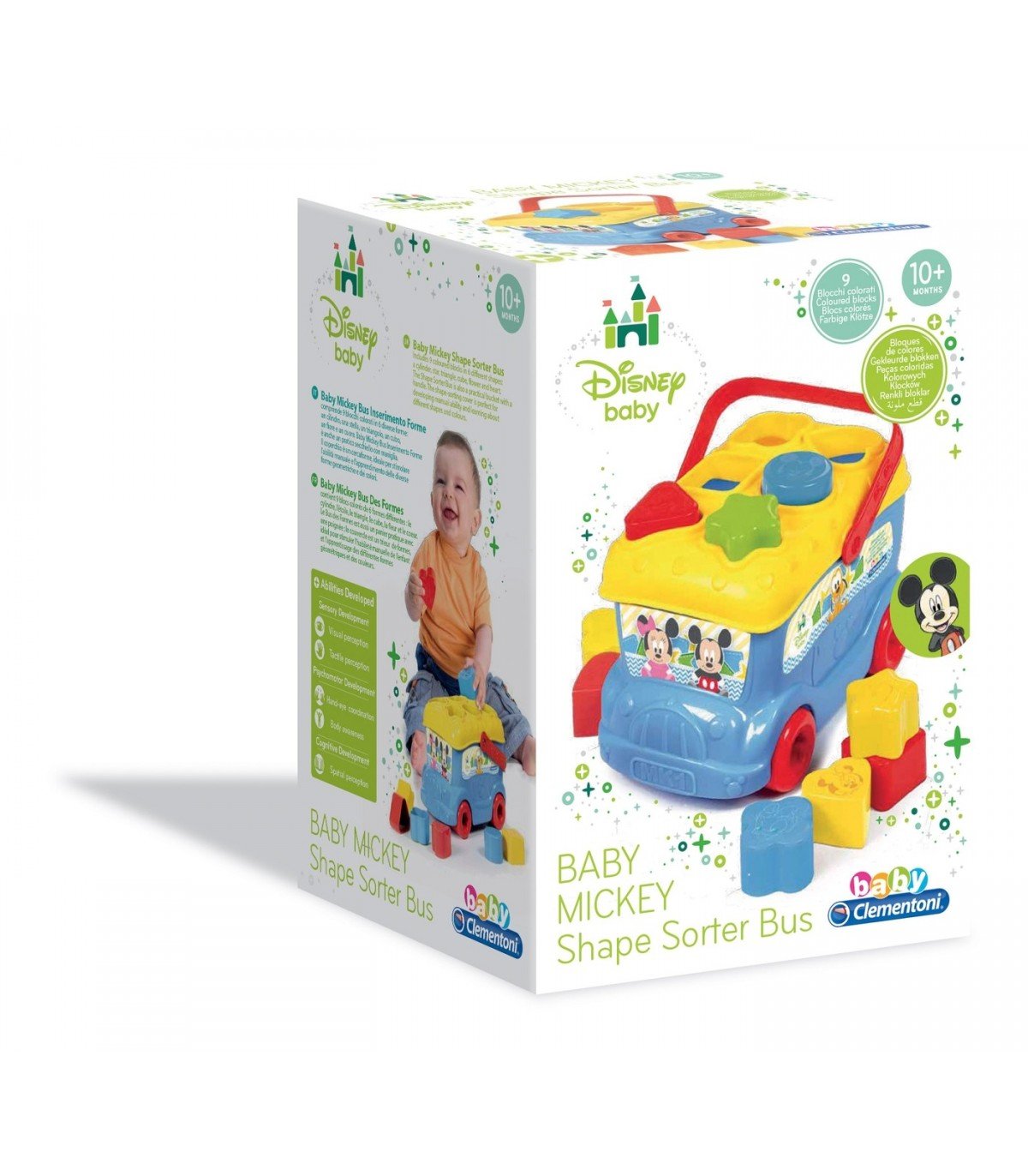BABY DISNEY AUTOBUS FORMAS Y COLORES - MINI MUNDO