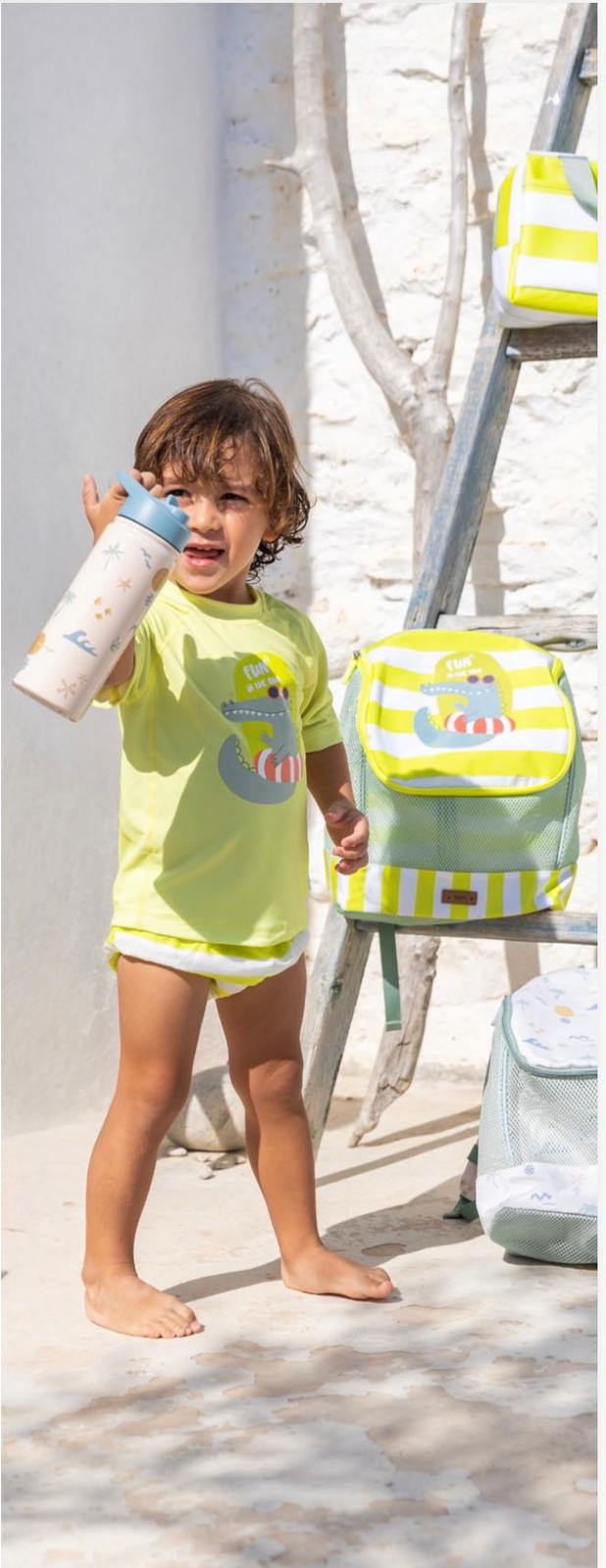 Bañador pañal + Gorro +50UV Fun in the Sun - SARO - MINI MUNDO