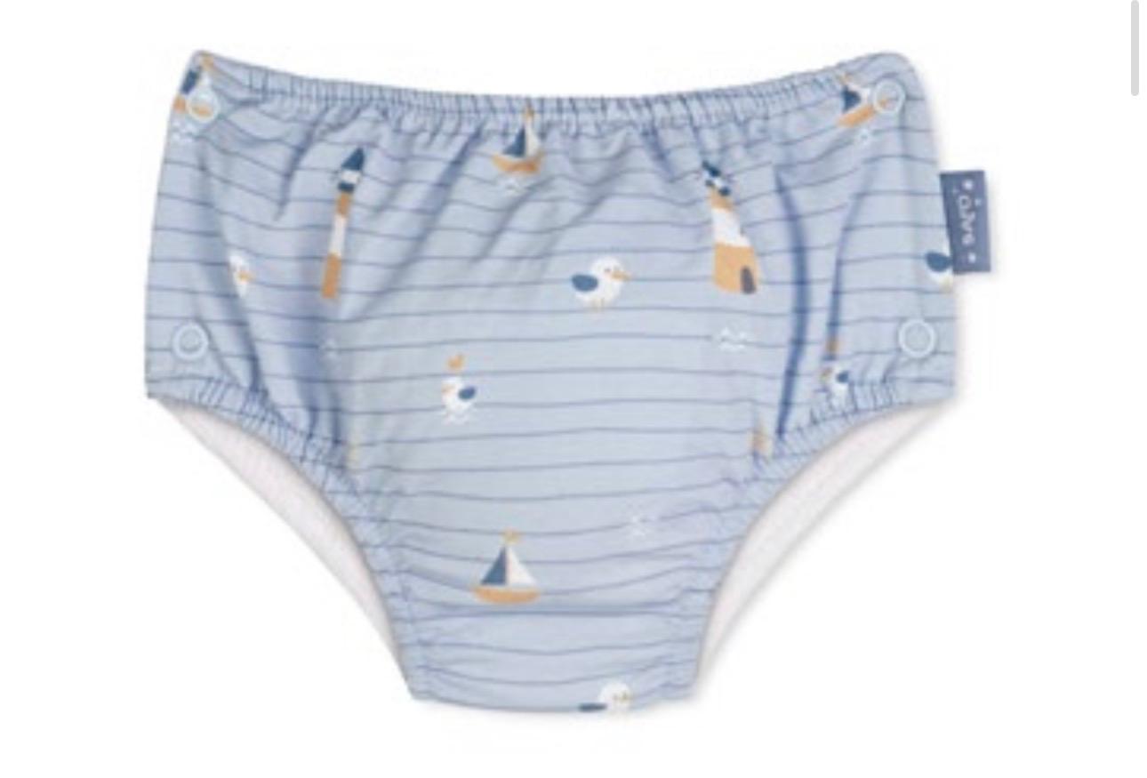 Bañador pañal + Gorro +50UV Navy Hugs - SARO - MINI MUNDO