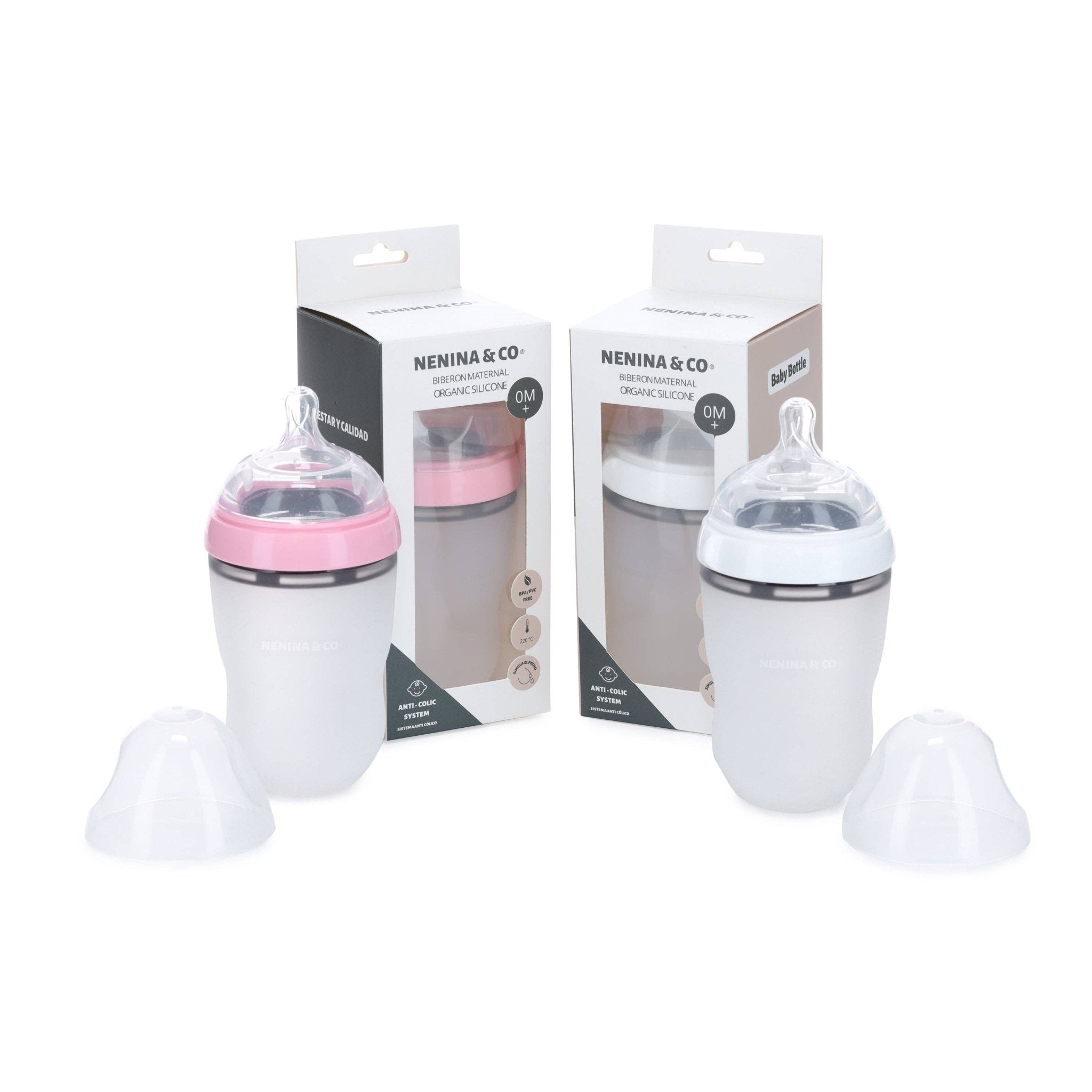 Biberon blanco - Nenina & Co - MINI MUNDO