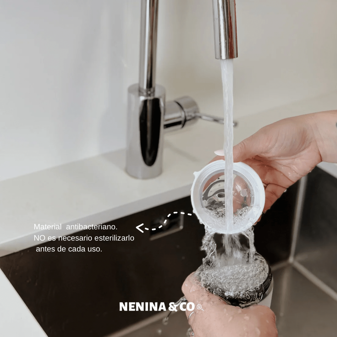 Biberon blanco - Nenina & Co - MINI MUNDO
