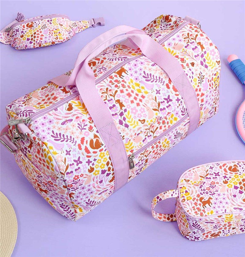 Bolsa de viaje/deporte - flores - MINI MUNDO