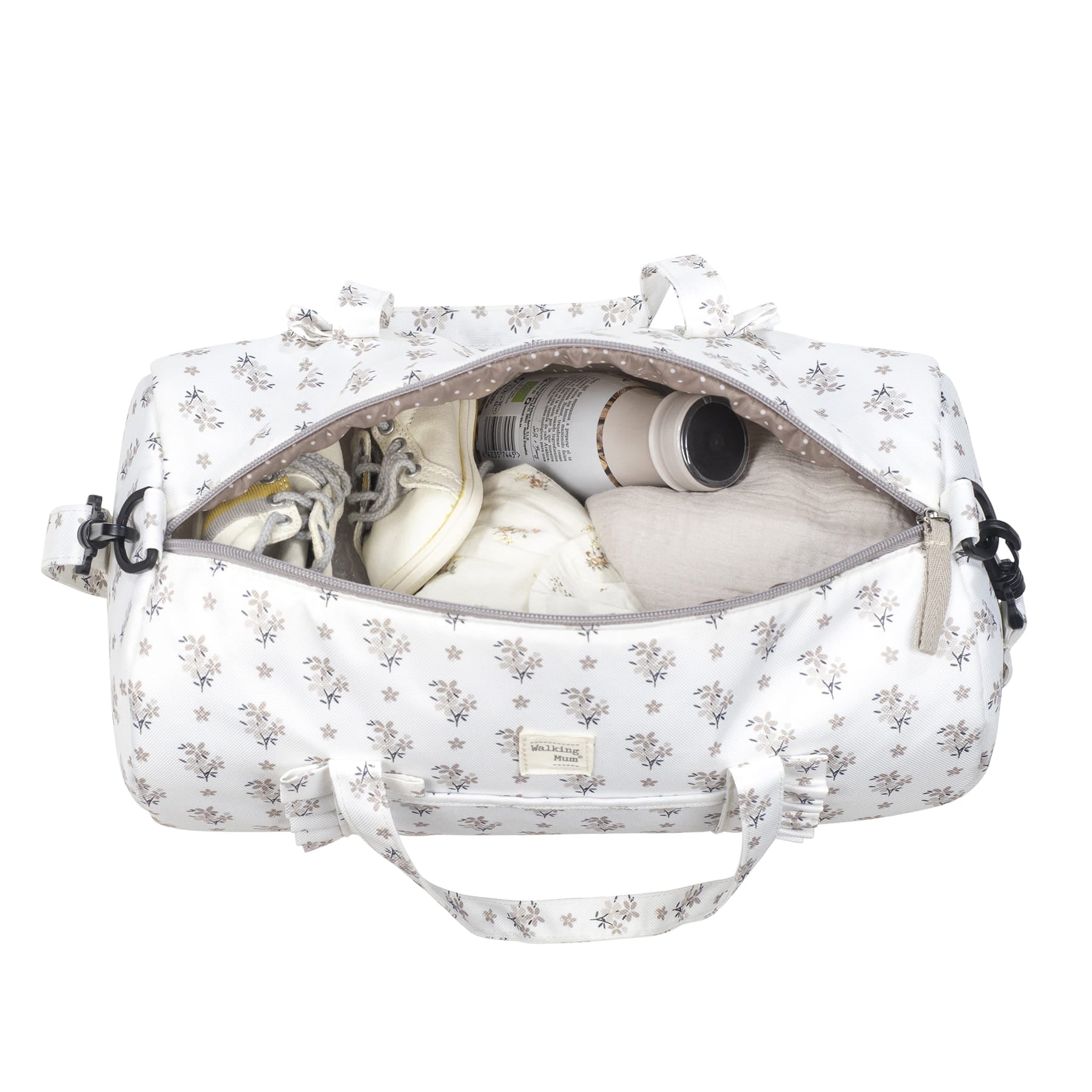BOLSA WEEKEND BOTTON FLORES - BEBABI