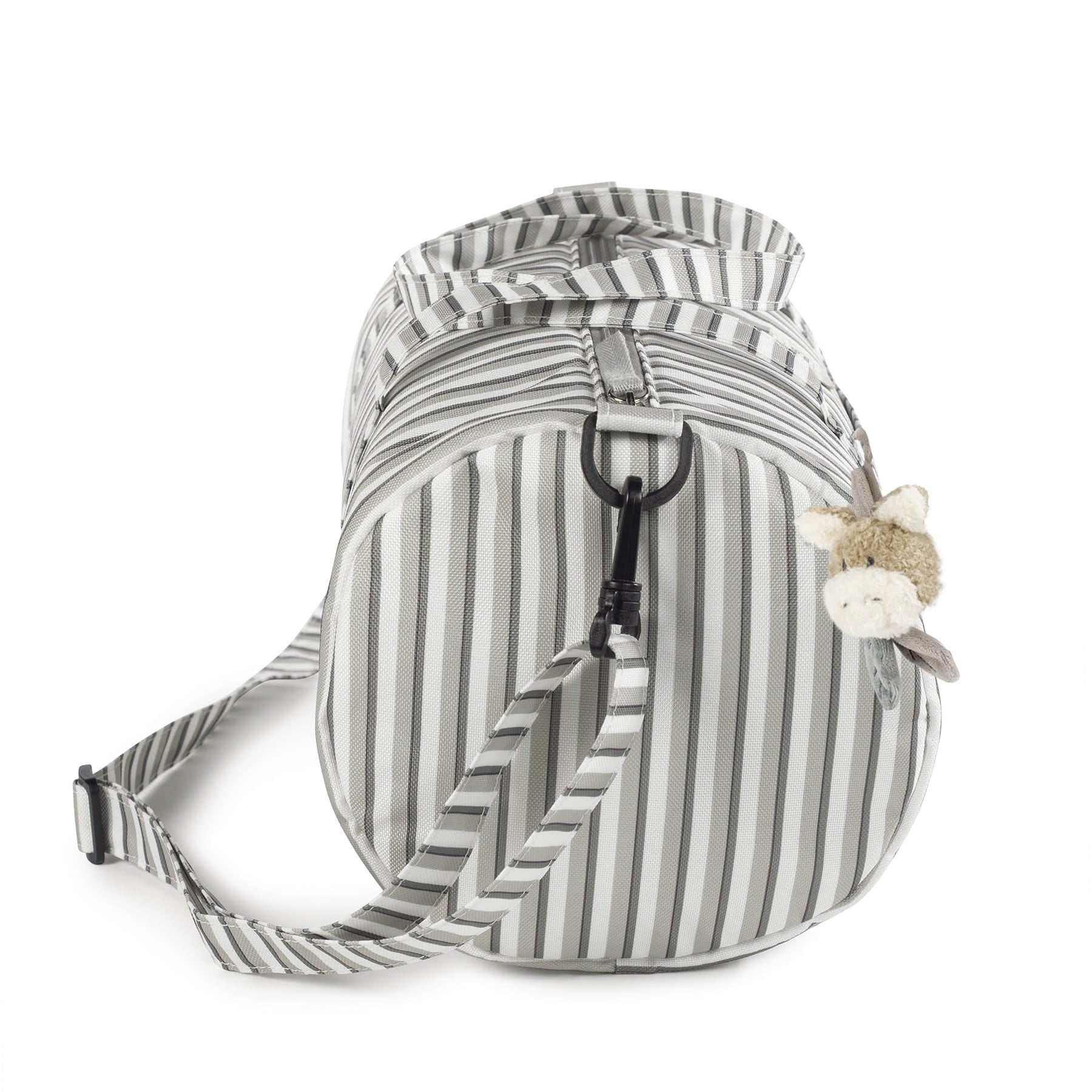 BOLSA WEEKEND BOTTON RAYAS - BEBABI