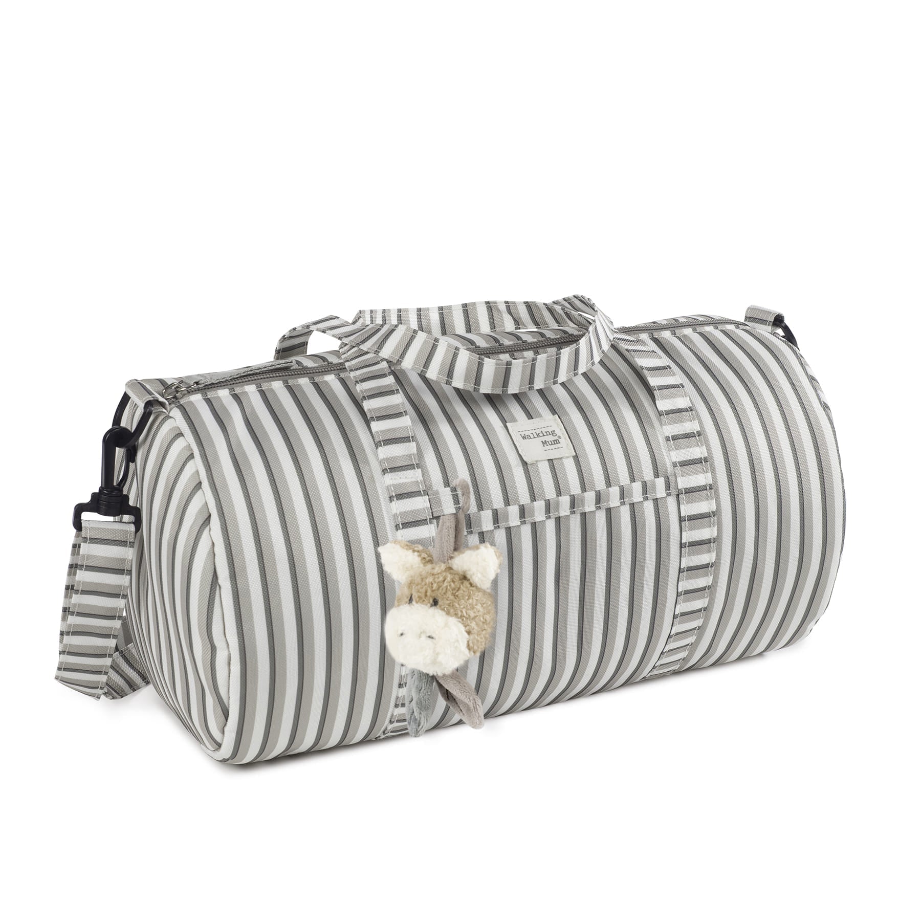 BOLSA WEEKEND BOTTON RAYAS - BEBABI