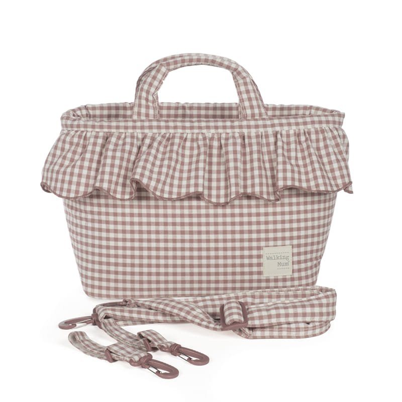 BOLSO CAMBIADOR PRALINÉ VICHY MOKA - BEBABI