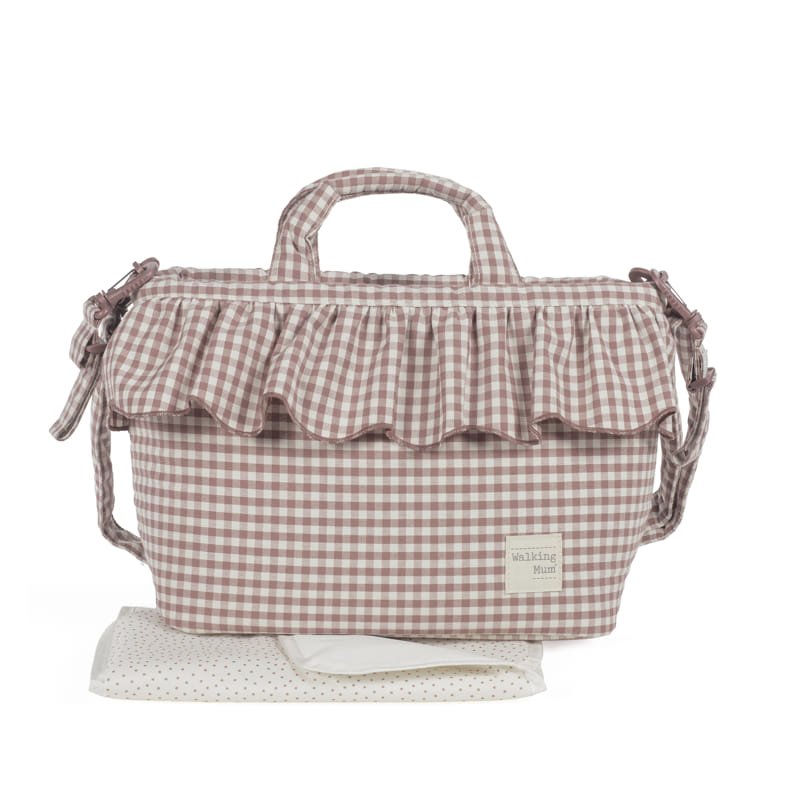 BOLSO CAMBIADOR PRALINÉ VICHY MOKA - BEBABI