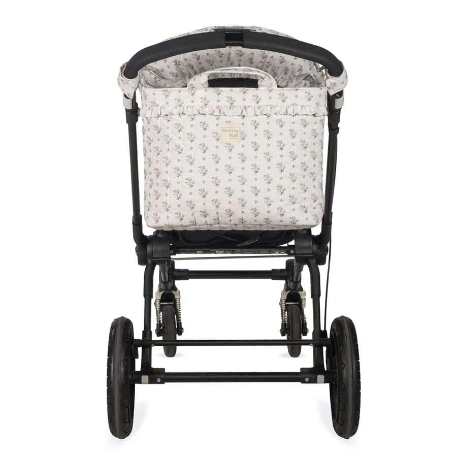 Bolso Cambiador Walking Mum Botton Floral con Cambiador - BEBABI
