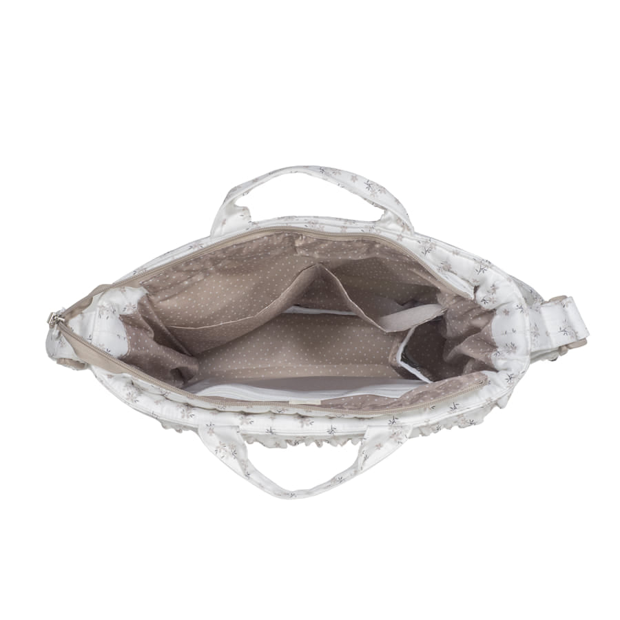 Bolso Cambiador Walking Mum Botton Floral con Cambiador - BEBABI