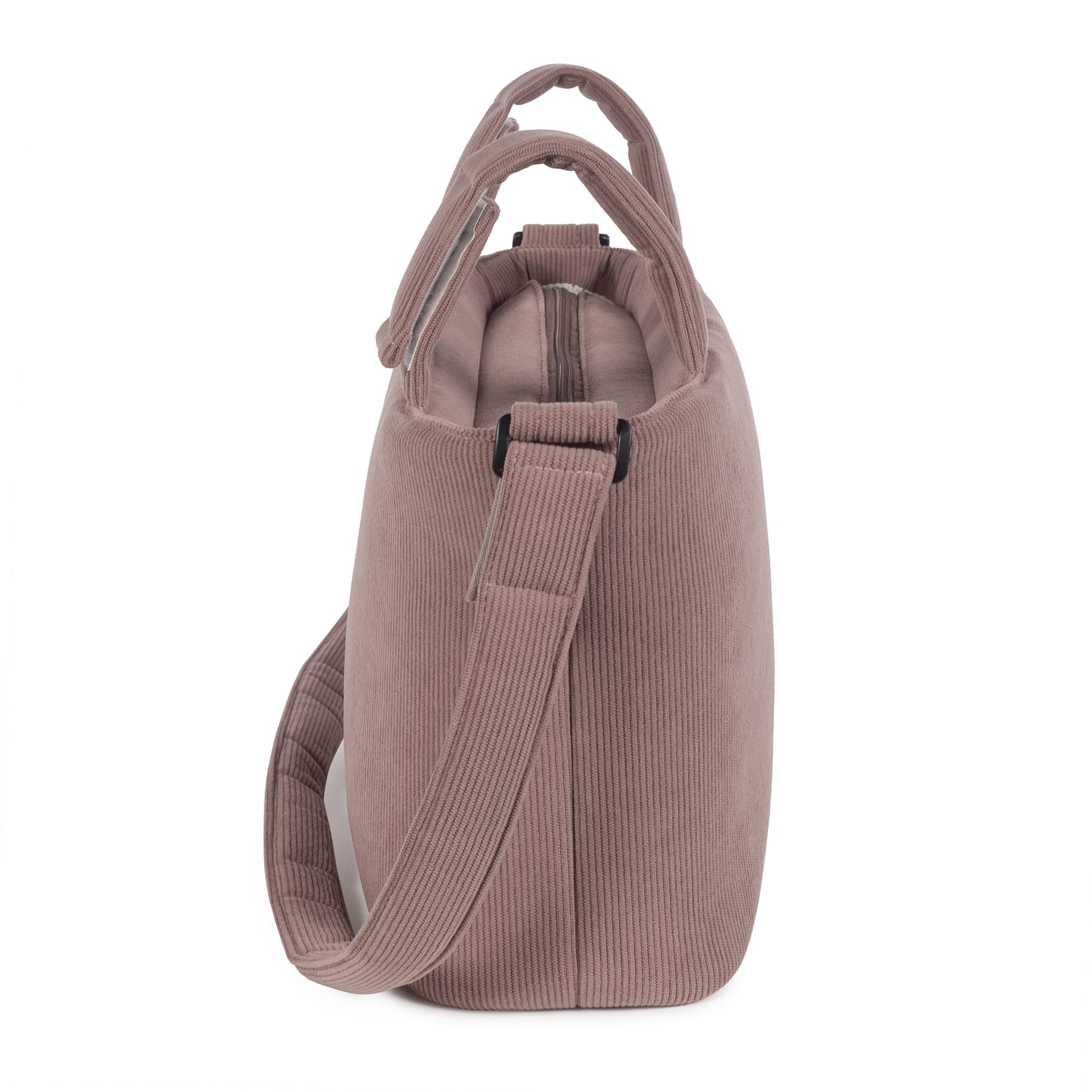 Bolso Cambiador Walking Mum Gala Cerise de Pana con Cambiador - BEBABI