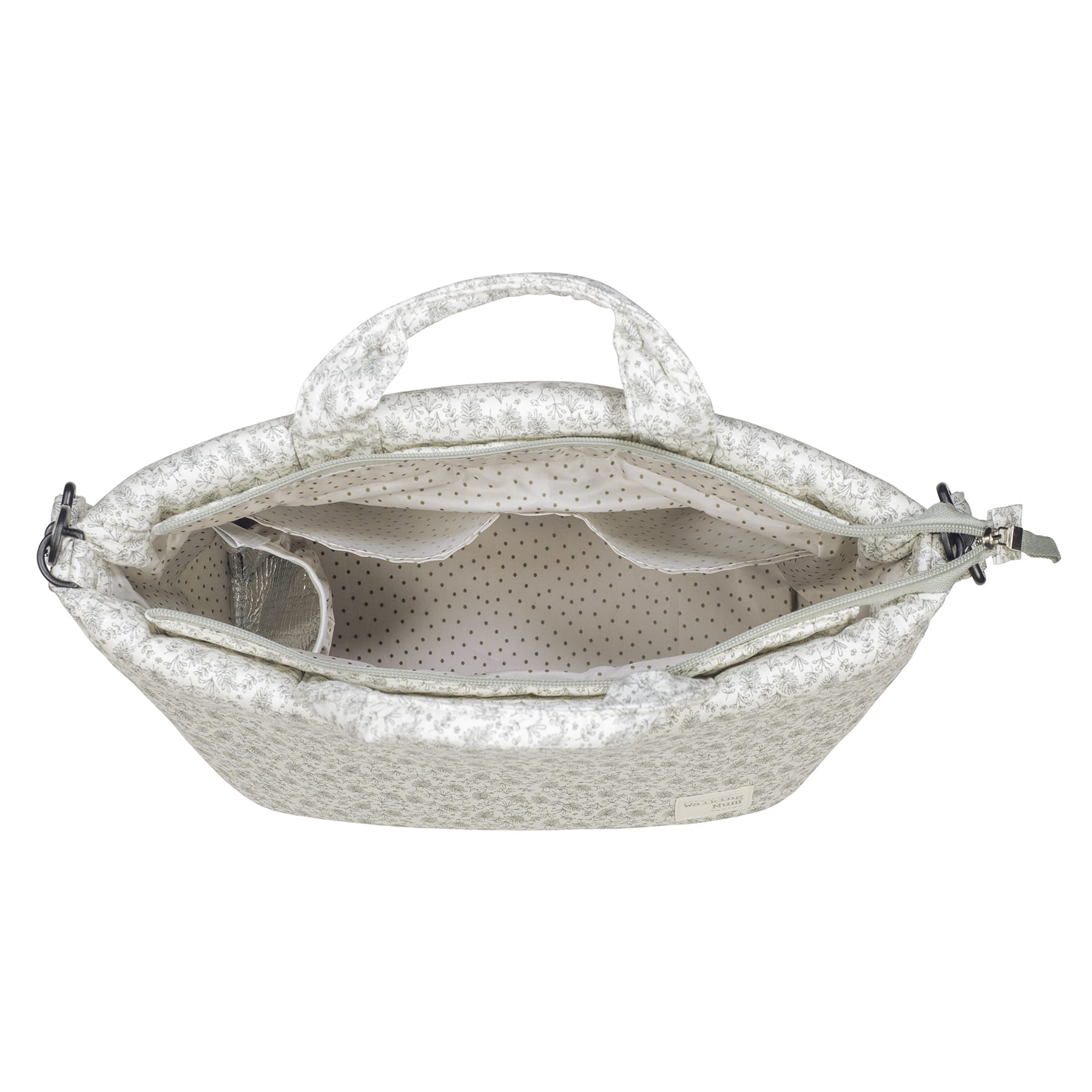 Bolso Cambiador Walking Mum Gala Mint con Cambiador - BEBABI