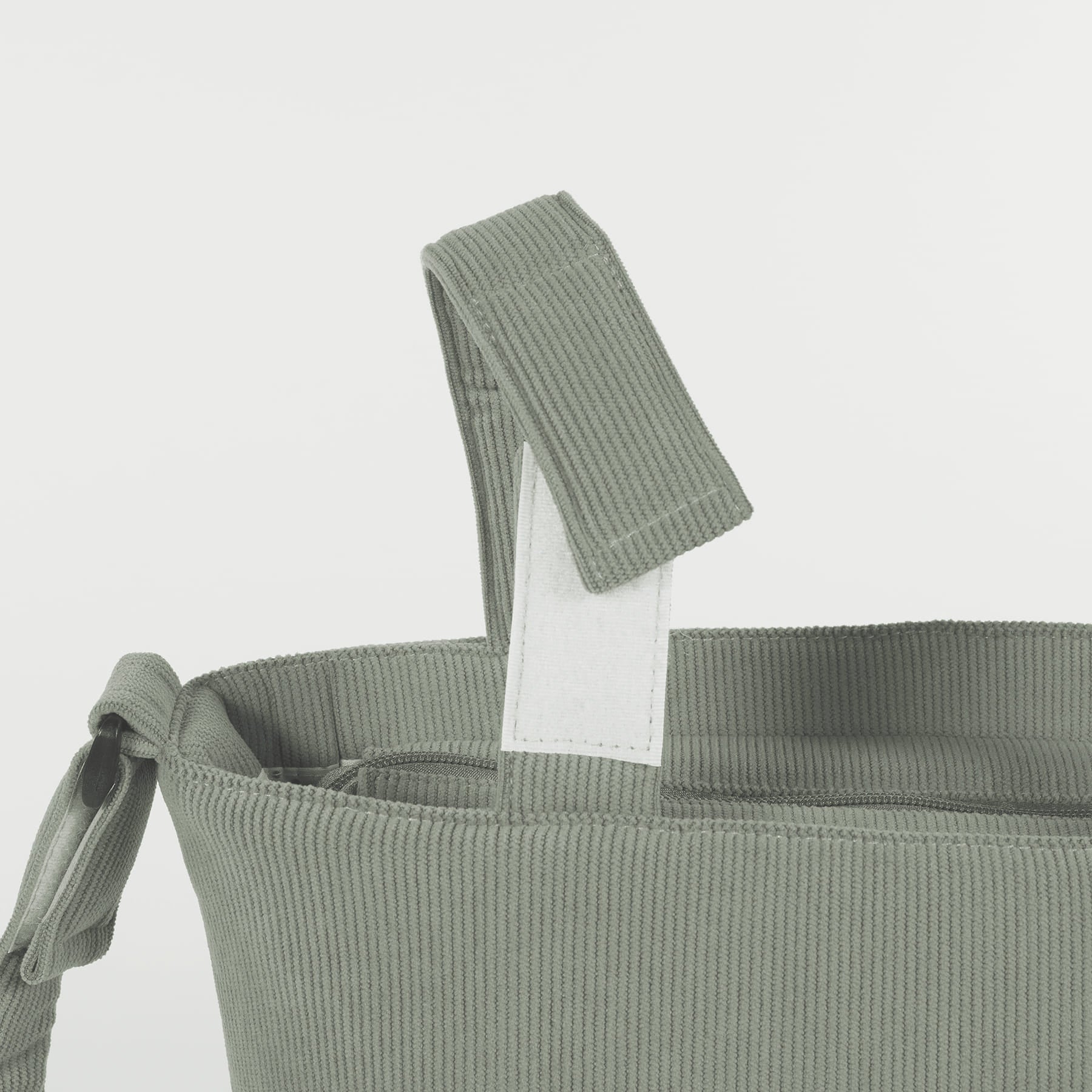 Bolso Cambiador Walking Mum Gala Mint de Pana con Cambiador - BEBABI