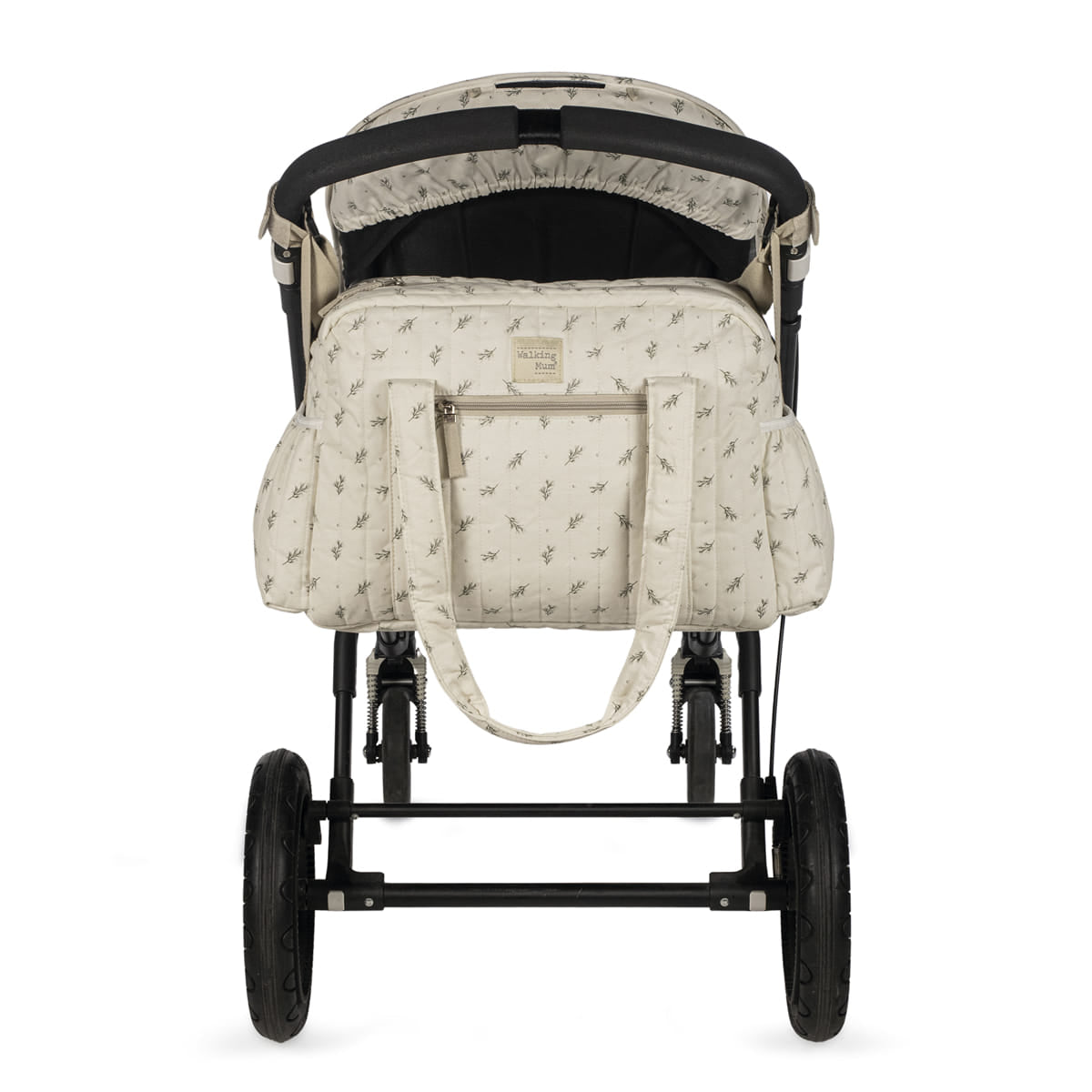 Bolso Cambiador Walking Mum Mimosa Verde con Cambiador - BEBABI