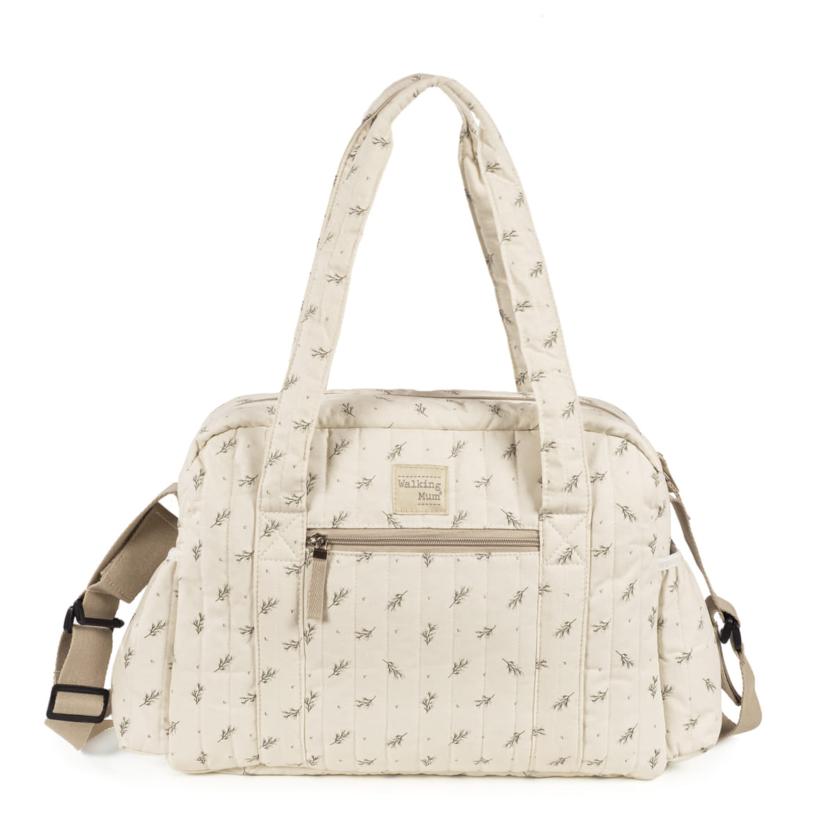 Bolso Cambiador Walking Mum Mimosa Verde con Cambiador - BEBABI