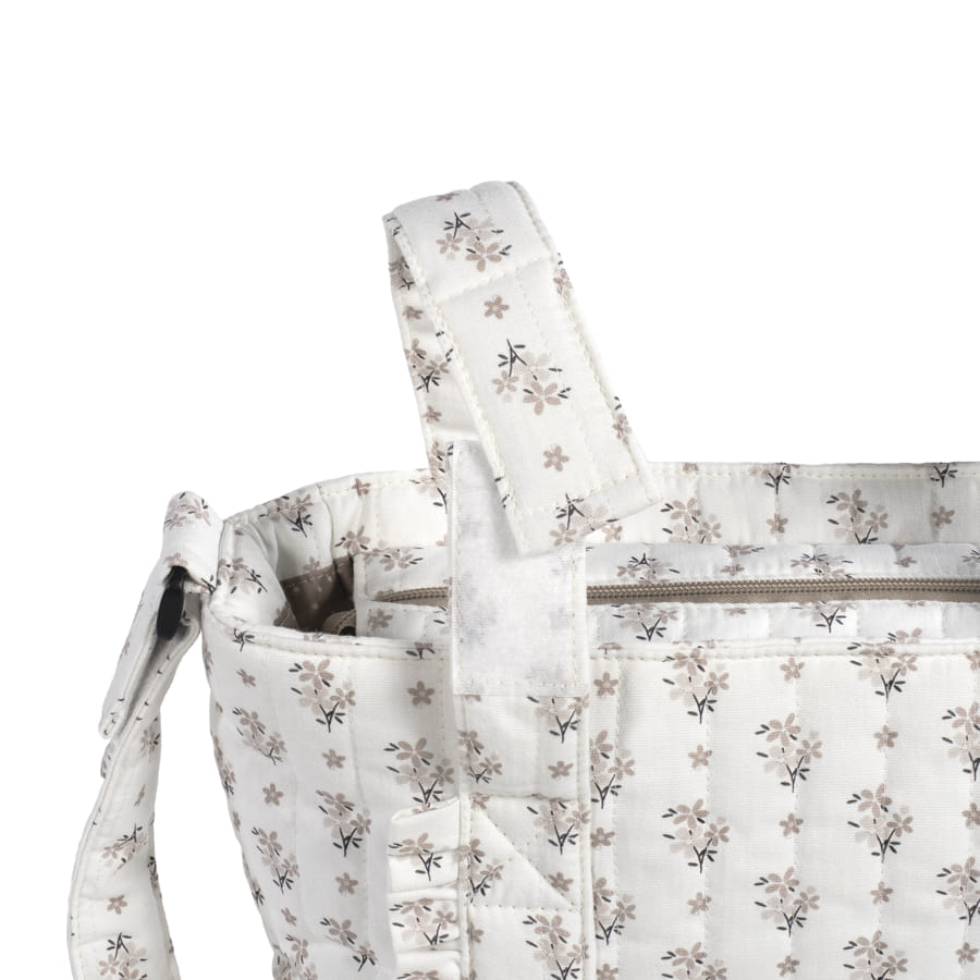 Bolso Crossbody Walking Mum Botton Floral con Cambiador - BEBABI
