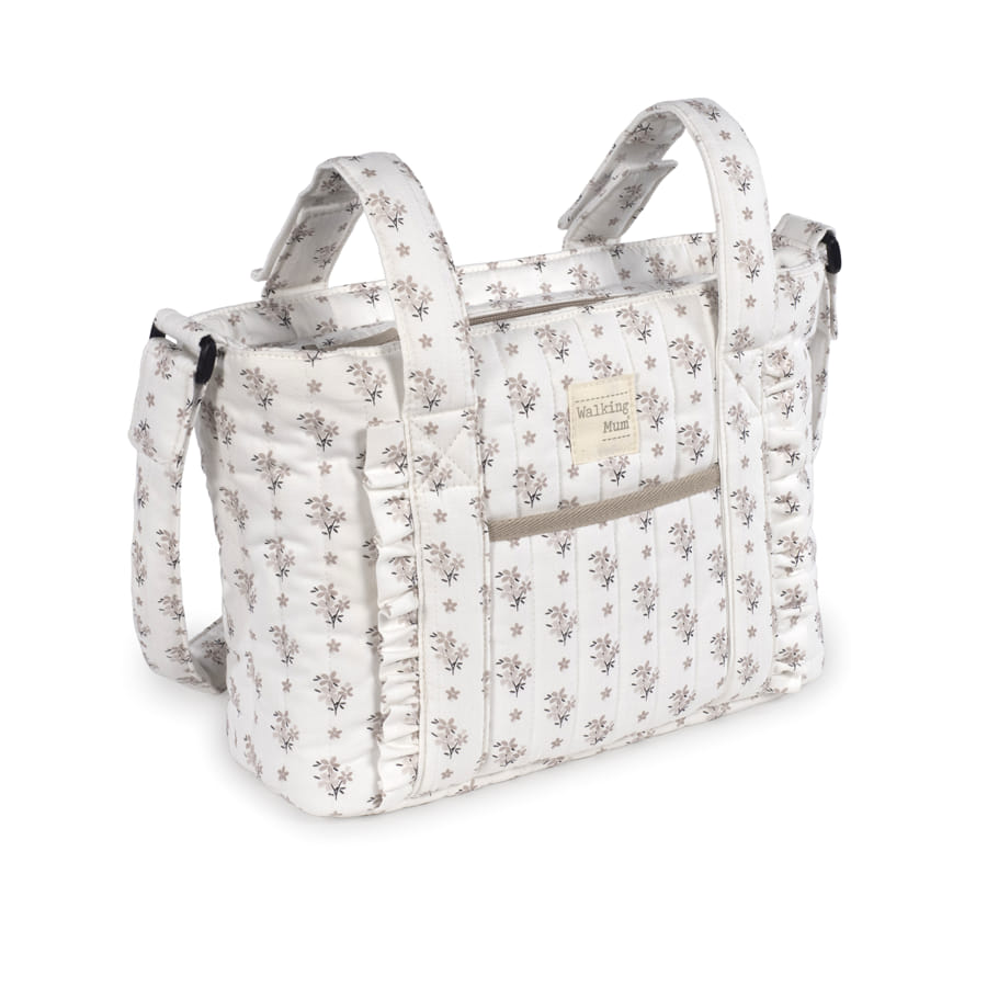 Bolso Crossbody Walking Mum Botton Floral con Cambiador - BEBABI