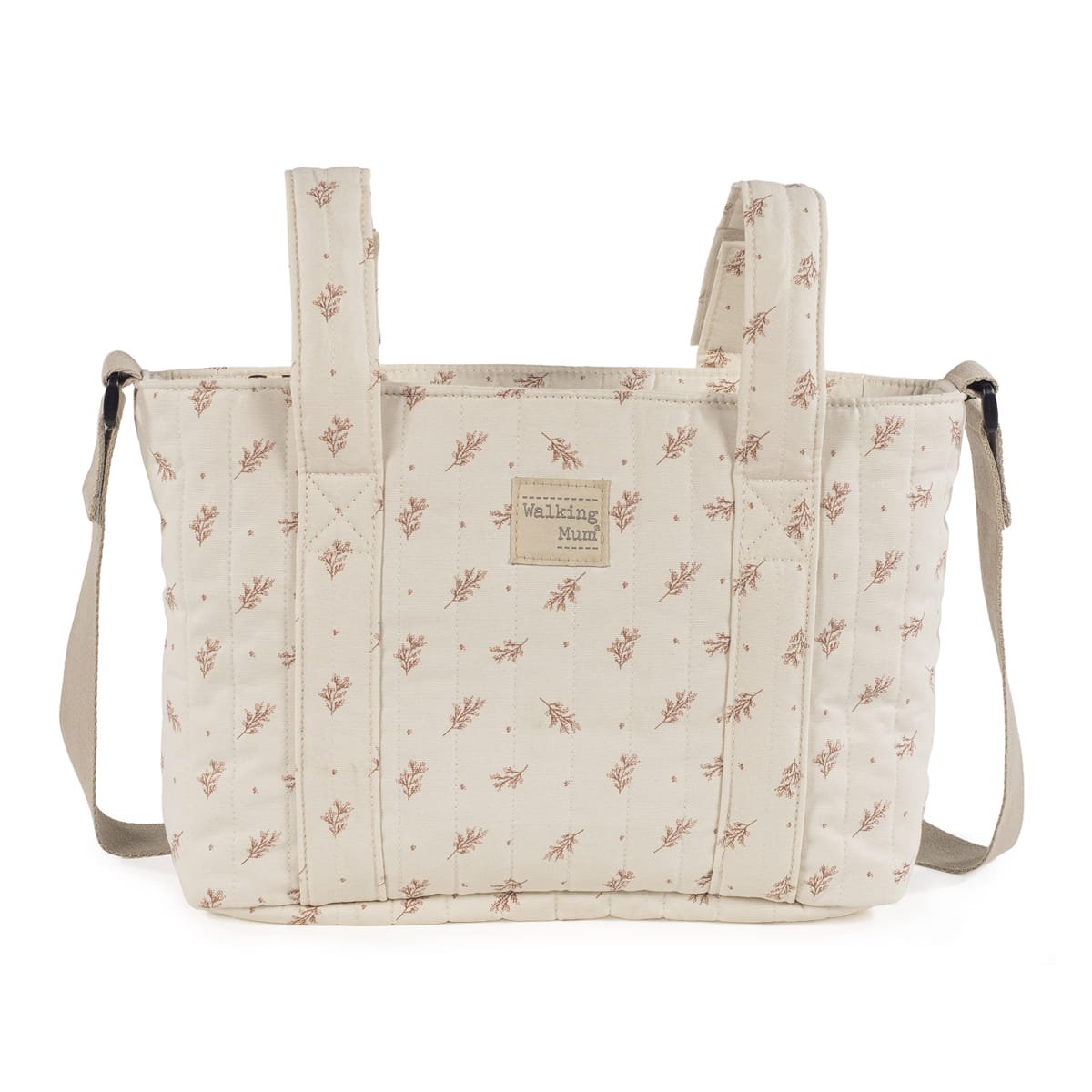 Bolso Crossbody Walking Mum Mimosa Rosa con Cambiador - BEBABI
