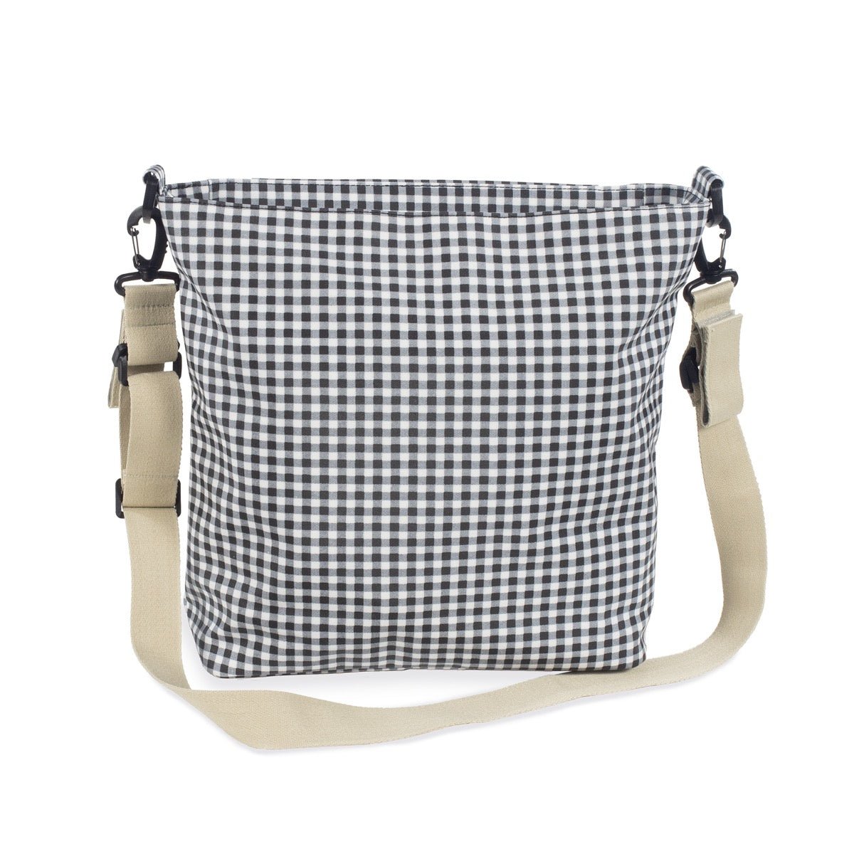 Bolso Walking Mum I Love Vichy Negro - BEBABI