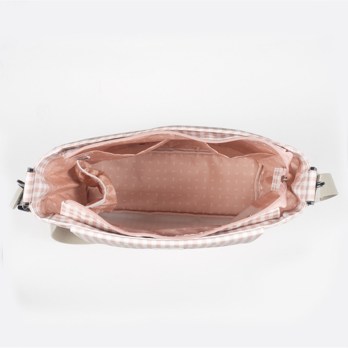 Bolso Walking Mum I Love Vichy Rosa - BEBABI